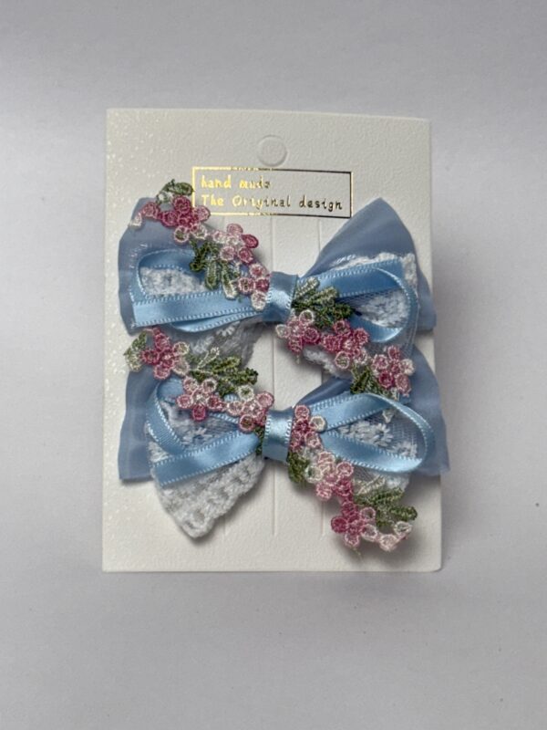 Princess bow hair Pins (Premium)-SET OF 2- Accessories