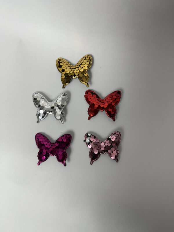Sequence Tic Tac Hair Pins (Butterfly)- Accessories