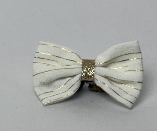Barbie Glitter white hair clips-Accessories