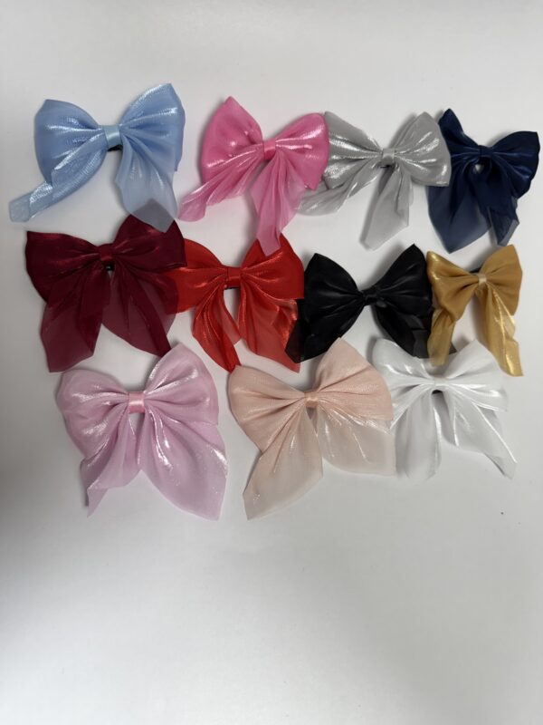 Korean Bow Hair Clips- Accessories