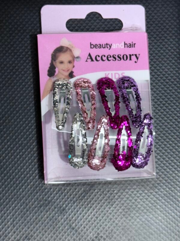 Mini Glitter tic tac Hair Clips-Accessories