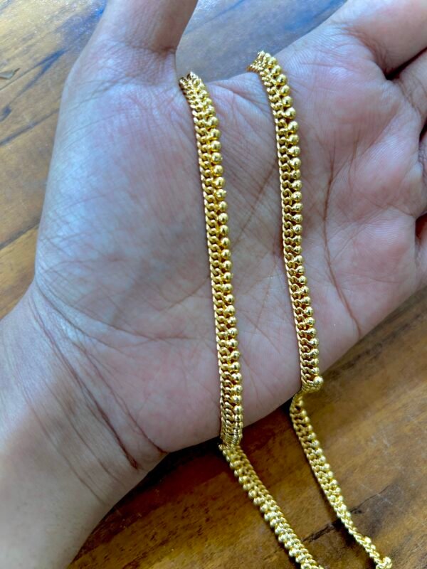 Gold Plated Priyam Anklet SIZE 10