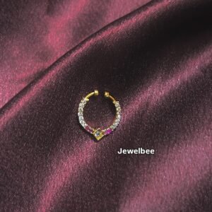Premium AD Stone Non Piercing Septum Ring