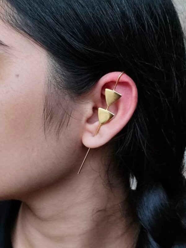 Gold Plated Boho Earcuff