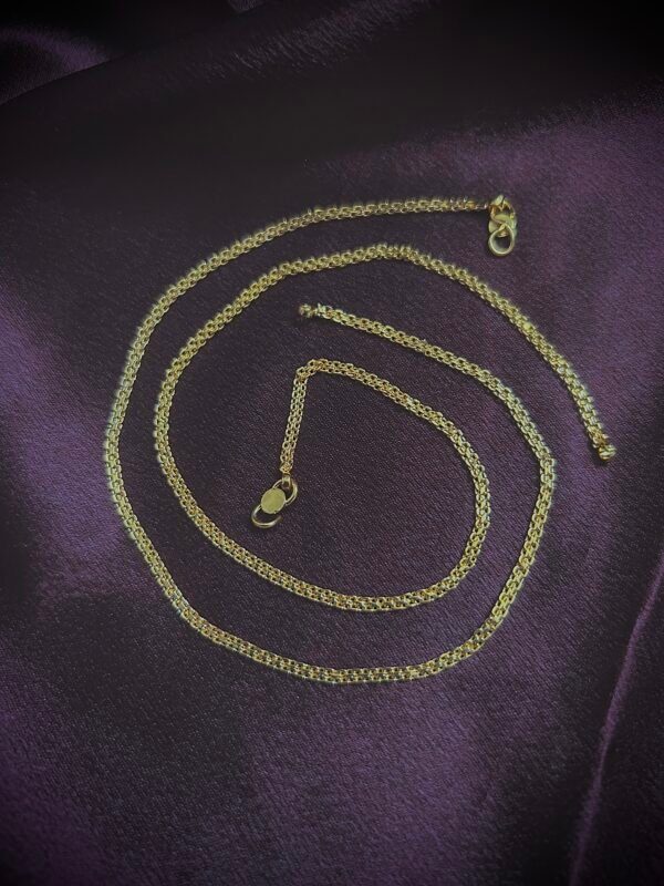 Gold Plated Thin Urvasi Anklet