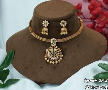 Premium Zircon Stone Vaidika Addigai Set