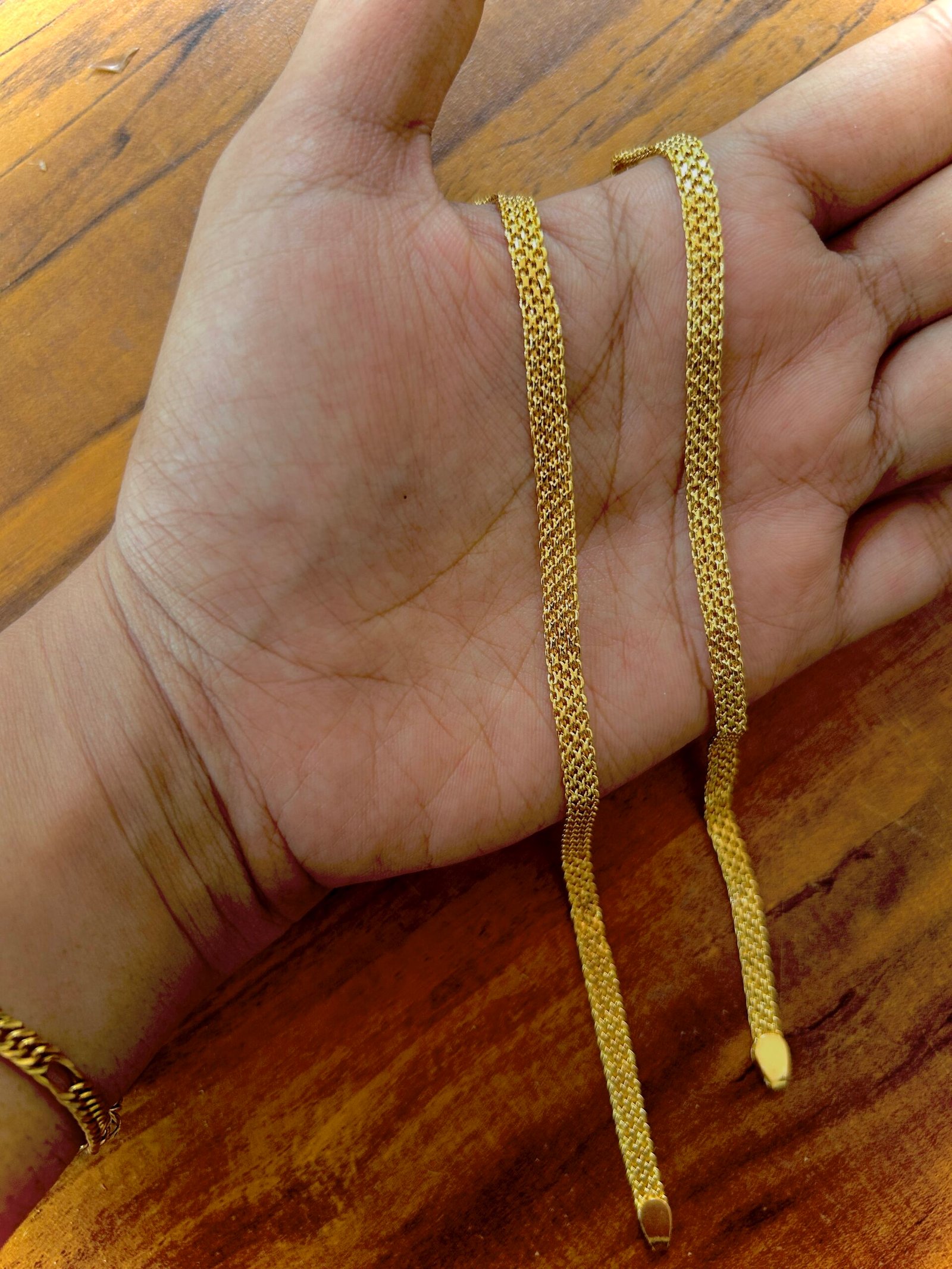 Gold Plated Urvasi Anklet - Image 2