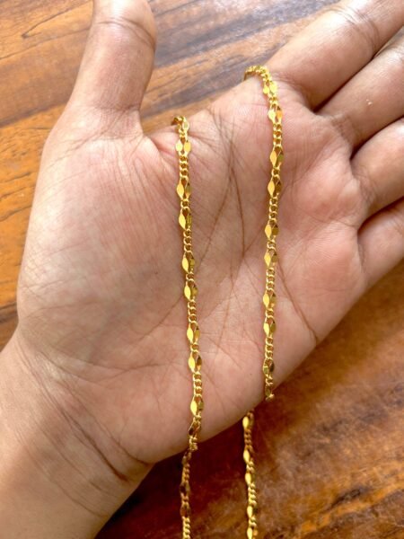 Gold Plated Minnaram Anklet