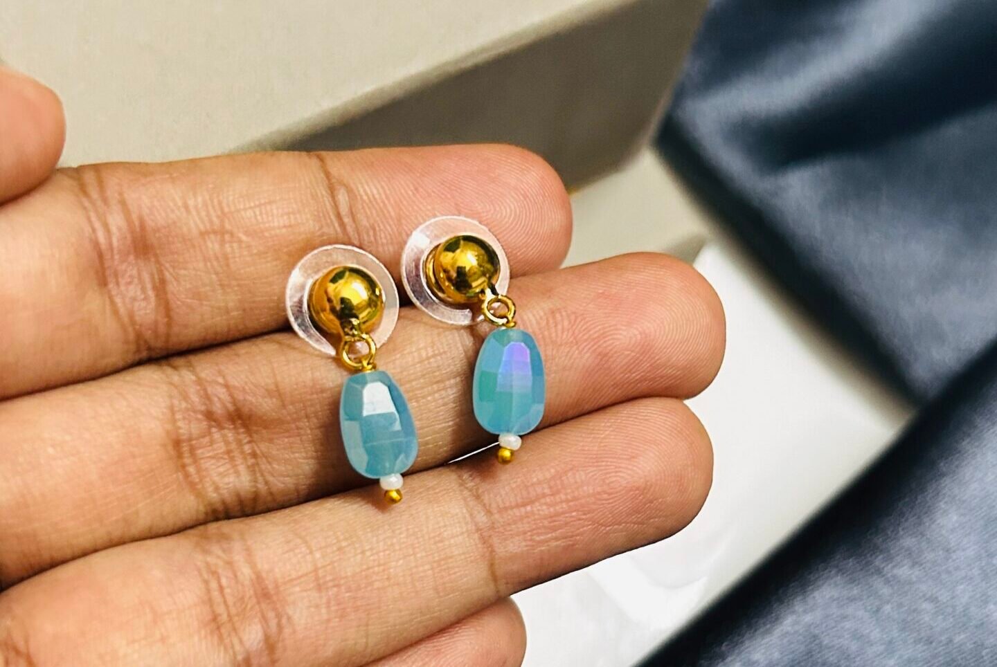 Pearl and bead mala set - Image 3