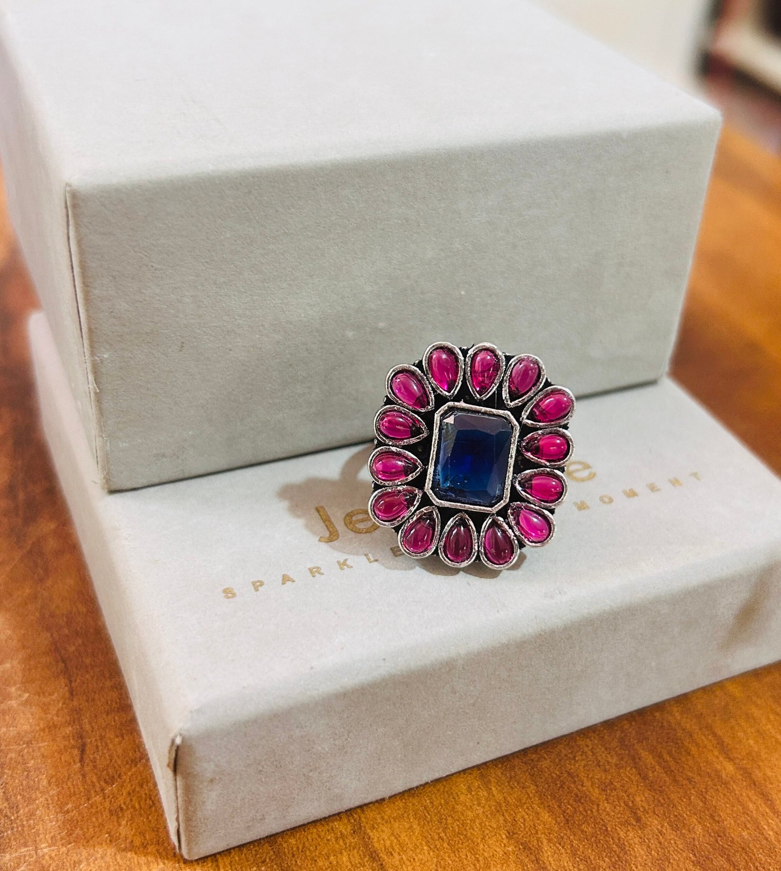 ZX Stone Adjustable Rings - Image 3