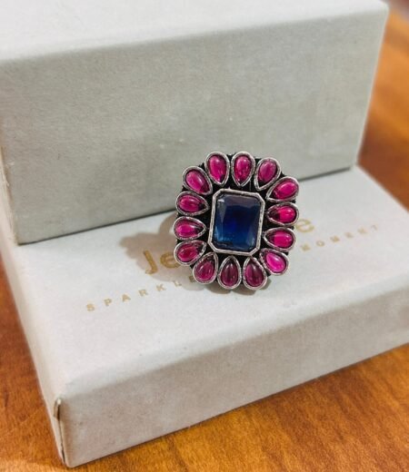 ZX Stone Adjustable Rings