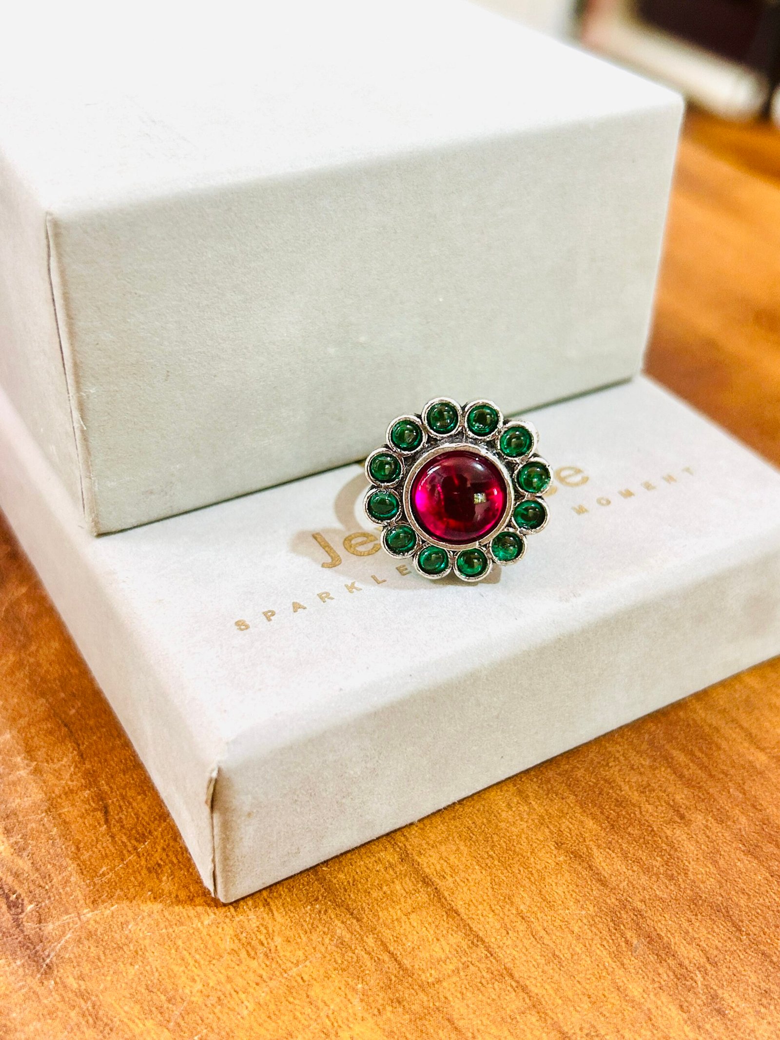 ZX Stone Adjustable Rings - Image 3