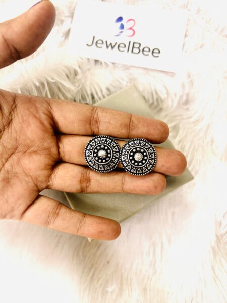 Oxidized Padmini Toe Rings