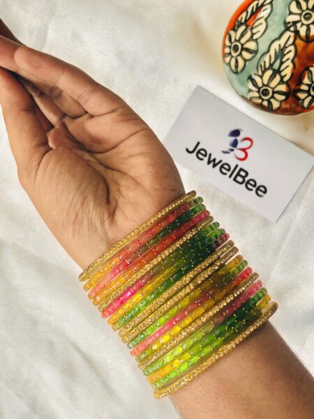 Glass Bangles - Chinthamani