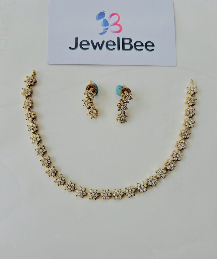 Premium NISHANI AD Star Necklace Set