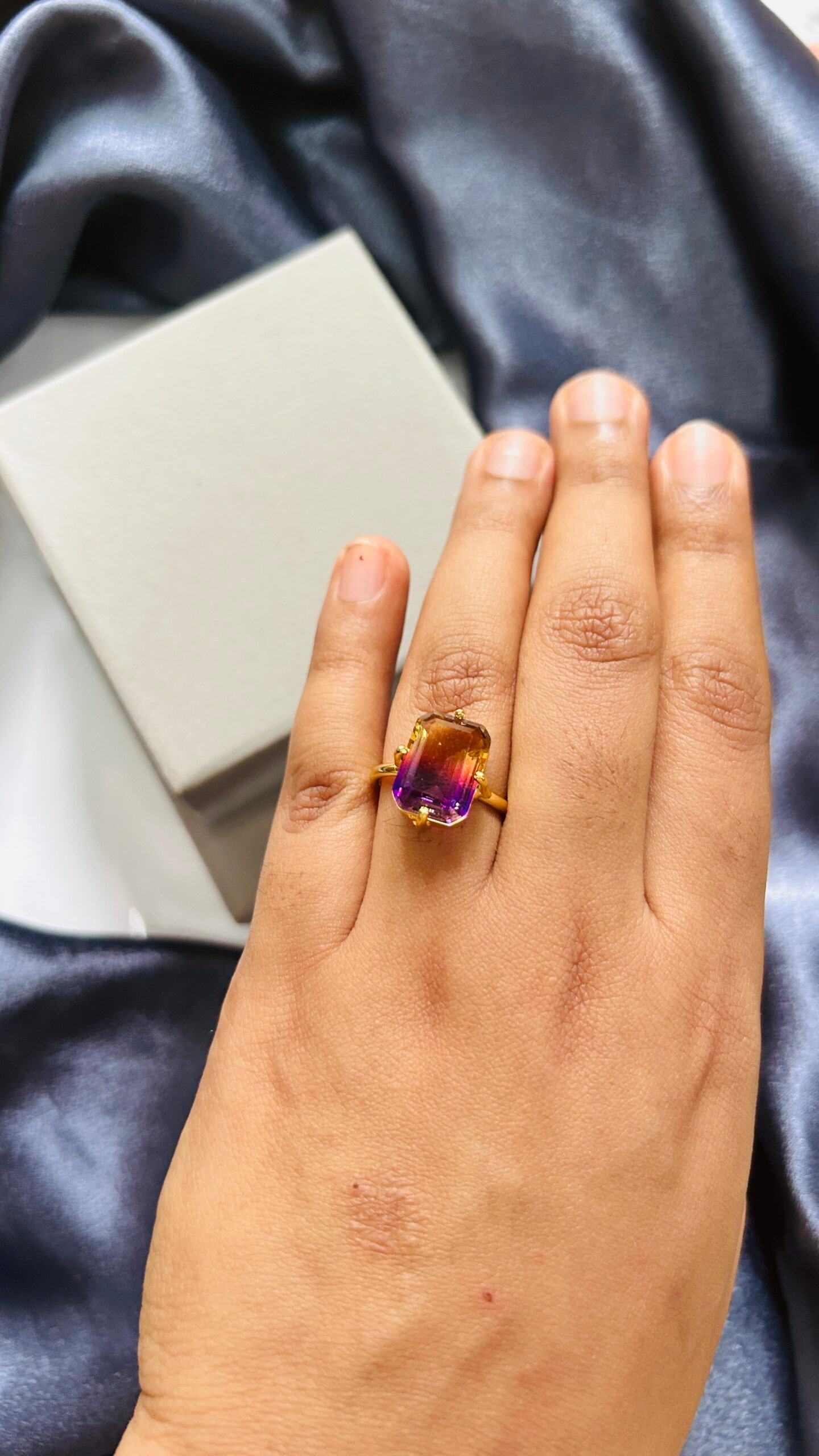 Statement Duplet Rings( Adjustable) - Image 2