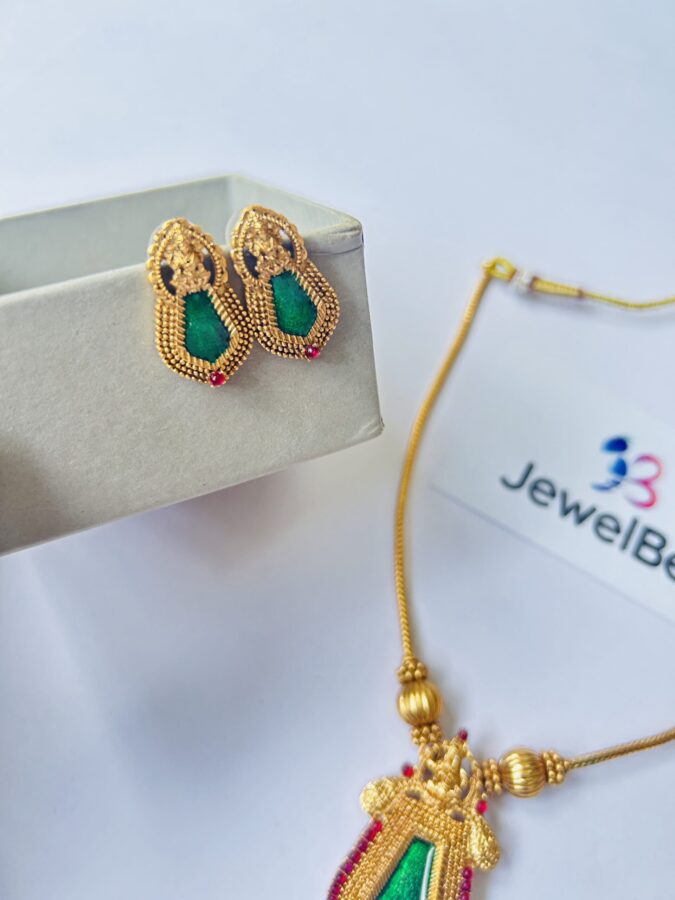 Traditional Palaka Mala Set - Image 5