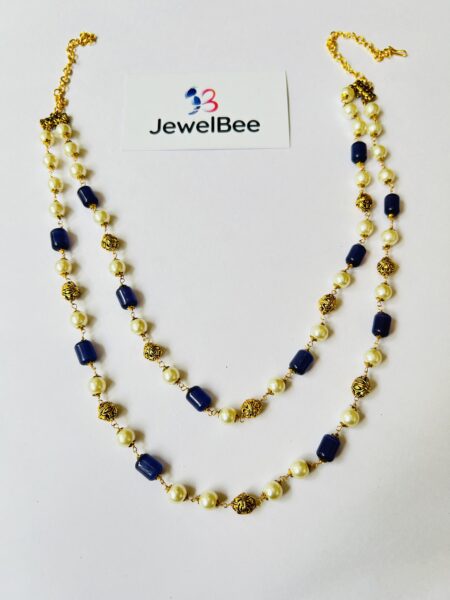 Traditional Antique Double layer Beaded Necklace Set
