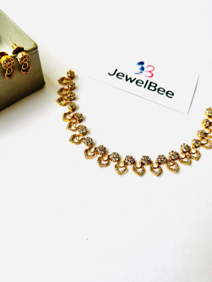 Premium AD Necklace Set