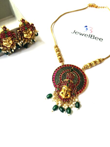 Premium Kathakali Necklace Set