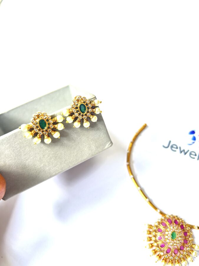 Traditional Hasli Pendant Choker set - Image 3
