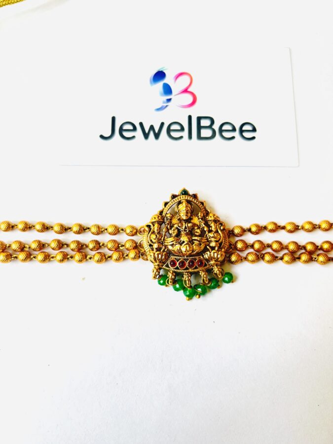 Traditional Lekshmi devi choker - Image 3
