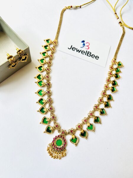 Traditional Palaka long Necklace set