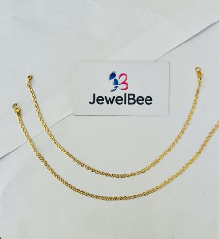 Gold Plated Thrilohini Anklet