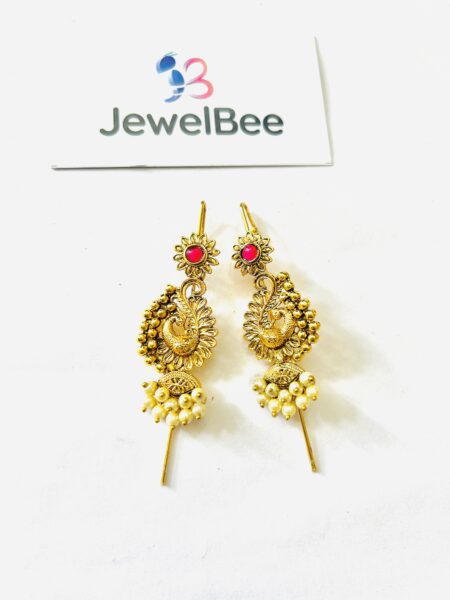 Traditional Morini Earcuff with Pearls