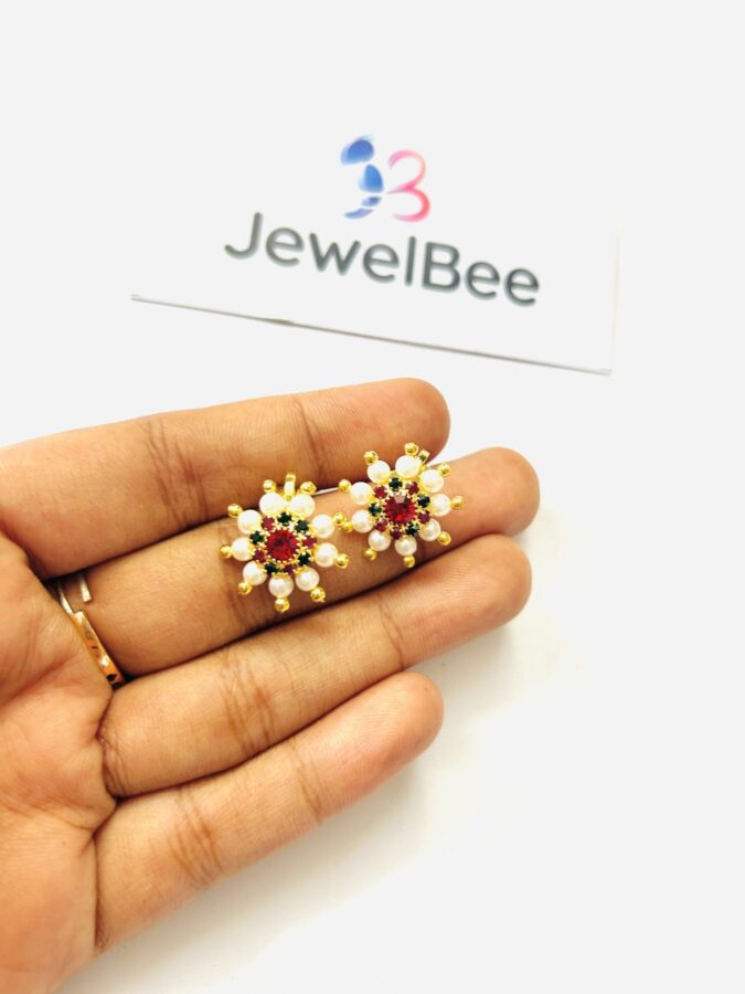 Traditional Chakra Bugadi with Pearls
