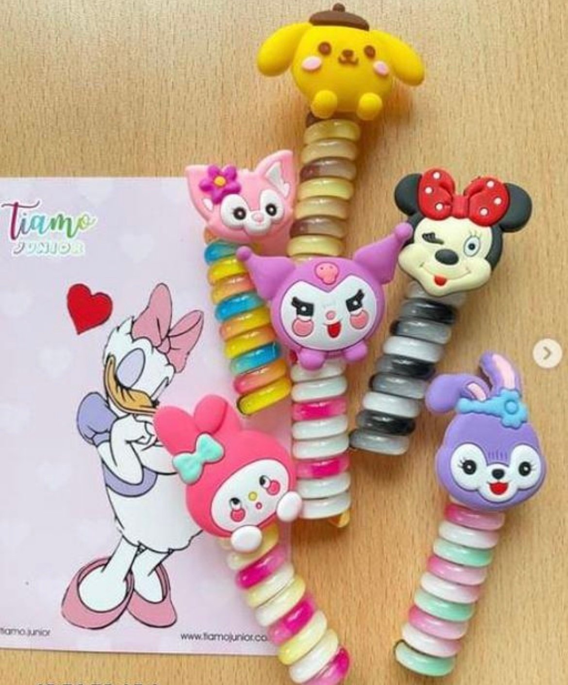 Trendy Telephone wire hair band- PACK OF 2 (Random)-Accessories