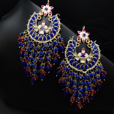 Bollywood Style Kundan Earrings