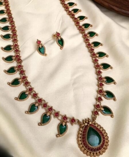 Traditional Long Palaka Haram with stones