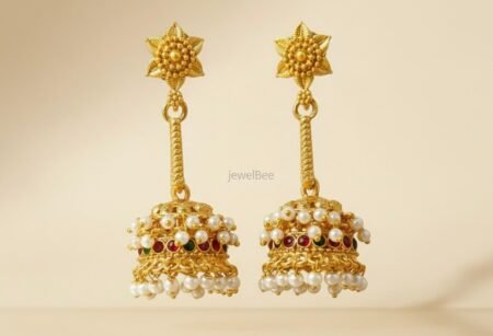 Matt Finish Tube Jhumkas