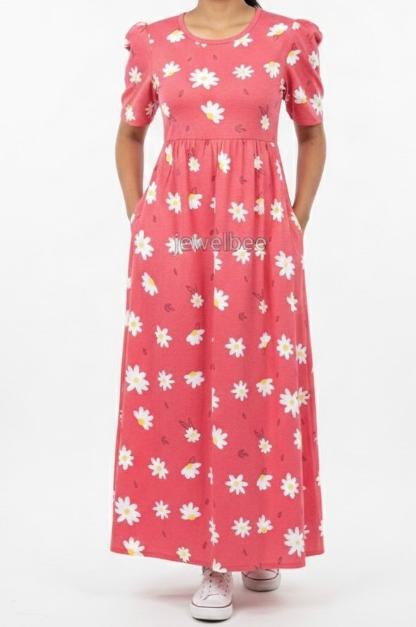 PINK FLOWER- Lounge Wear Non Feeding - Image 2