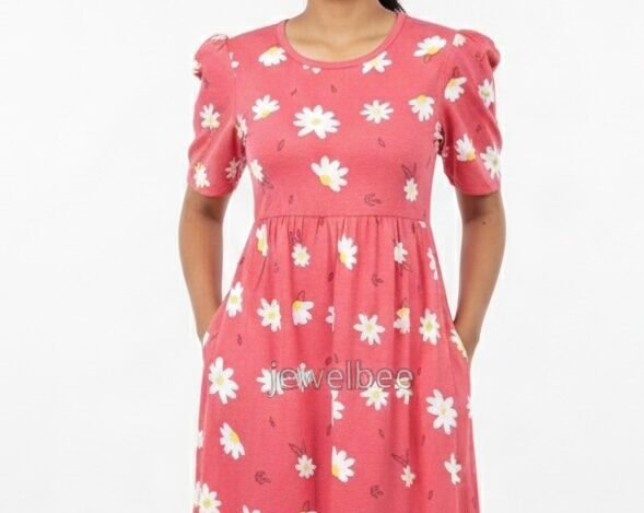 PINK FLOWER- Lounge Wear Non Feeding