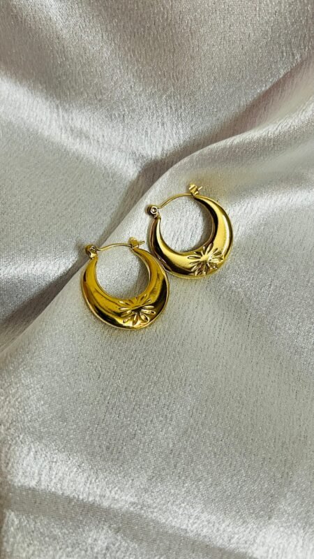 22k Gold Plated Hoops