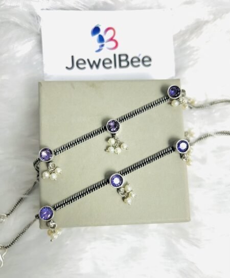 JANAKI ANKLET- LAVENDER