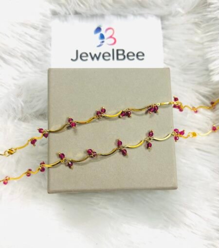 Gold Plated SREE DEVI Anklet