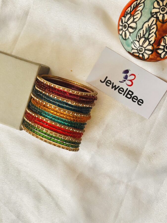 Glass Bangles - Pavizhamalli - Image 2