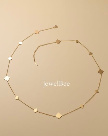 18K Gold Plated Single Layer Tiara Hip Chain