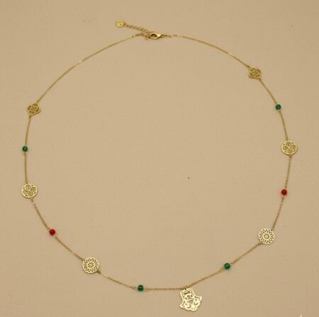 18K Gold Plated Single Layer Roshni Hip Chain