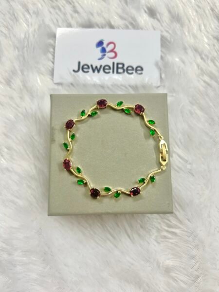 18k Gold Plated Viral Tulip Bracelet