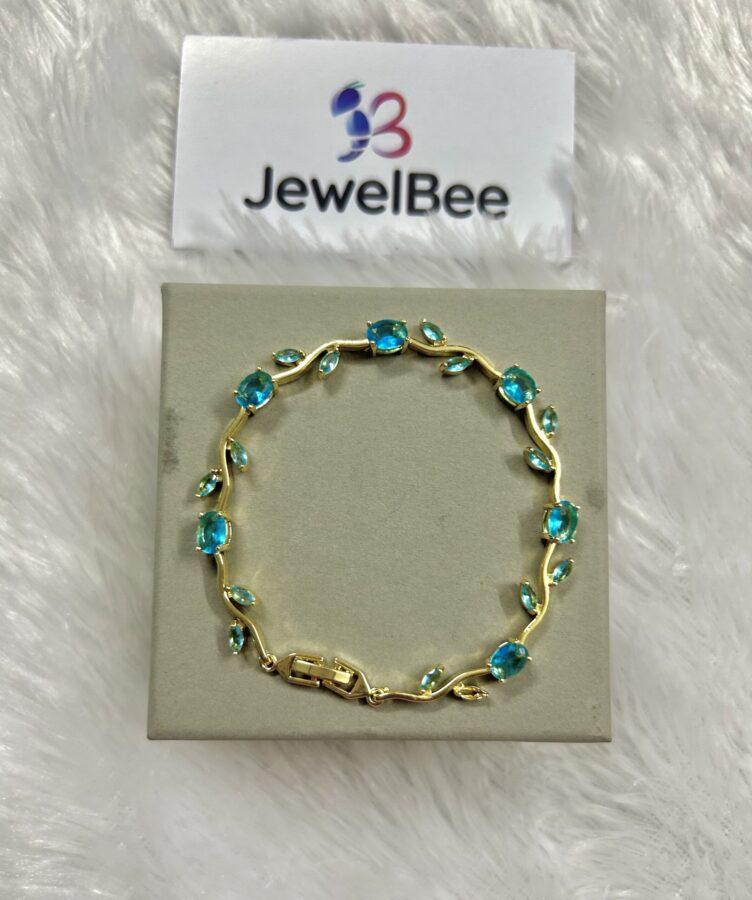 18k Gold Plated Viral Tulip Bracelet