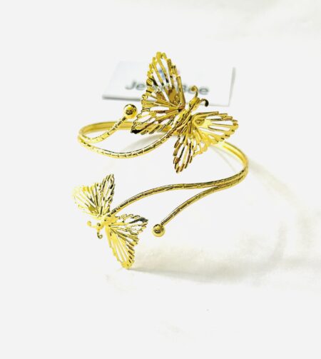 18k Gold Plated Anti tarnish Butter fly Hand Cuff