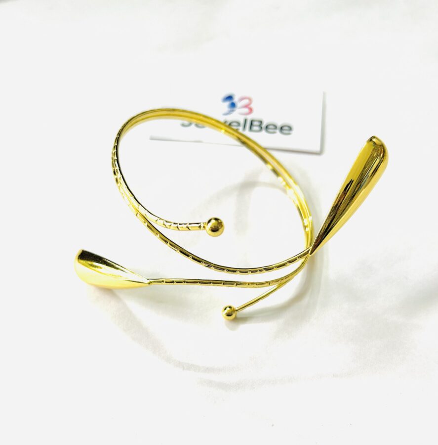 18k Gold Plated Anti tarnish Rui Hand Cuff
