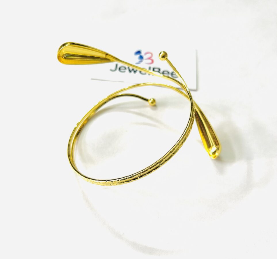 18k Gold Plated Anti tarnish Rui Hand Cuff - Image 3