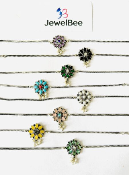 Vismaya Anklet- Oxidised Anklet