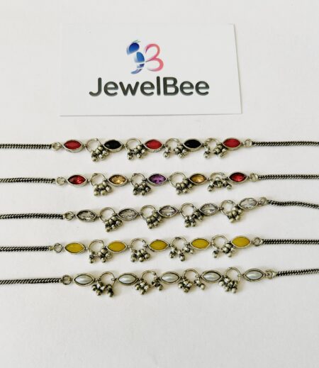 Sakhi Anklet- Oxidised Anklet