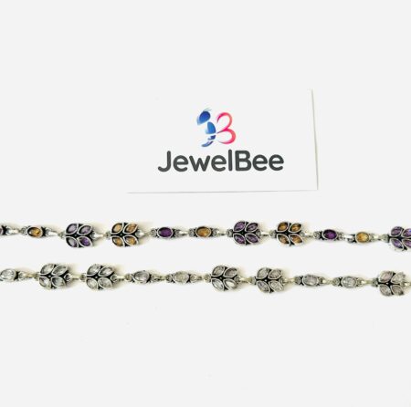 HARINI Anklet - Oxidised Anklet